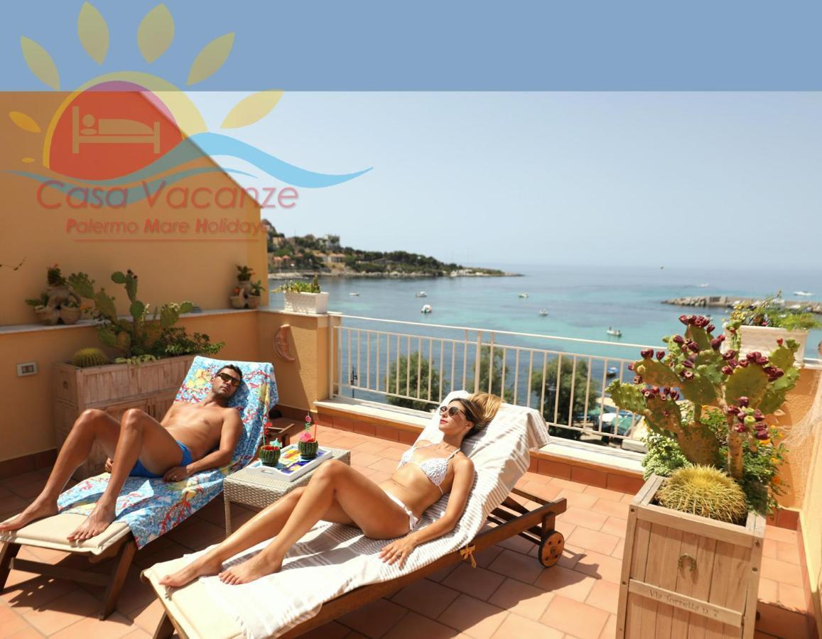Palermo Mare Holidays Sferracavallo Eksteriør billede